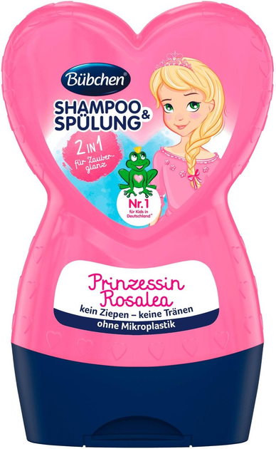Гель для душу та шампунь дитячий Bübchen Prinzessin Rosalea 230 мл