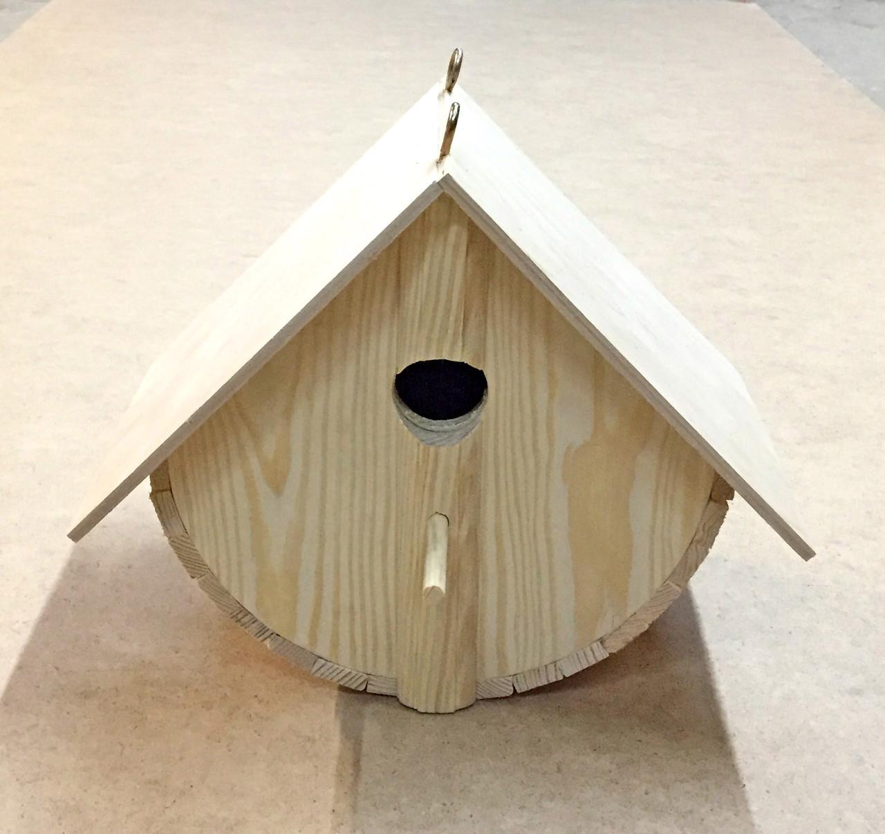 Шпаківня садова з дерева Свірістель (СКВ-001400) - фото 2