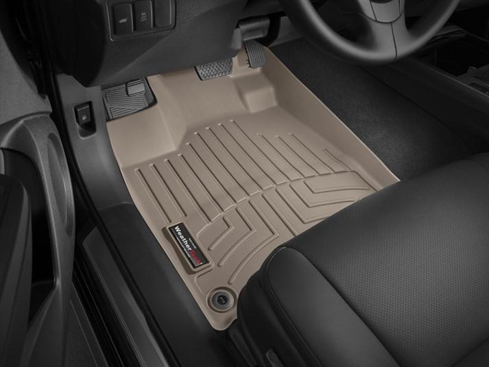 Килимки автомобільні передні лайнери WeatherTech 454711 Acura RDX 2013-2018 Бежевий (1930599447)