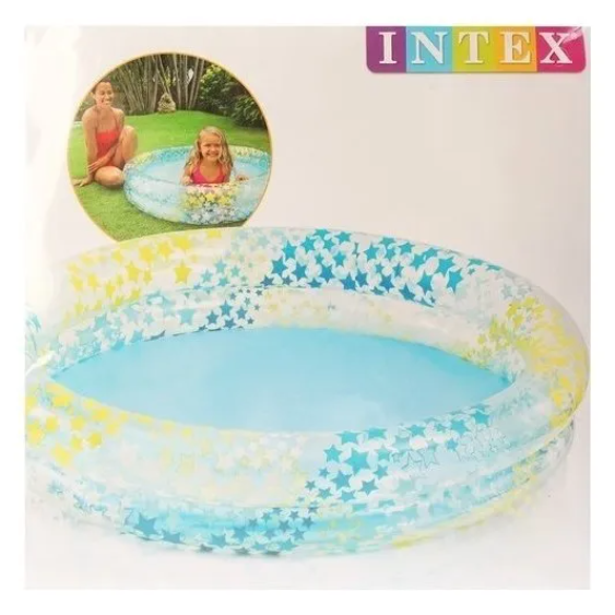 Дитячий надувний басейн 59421 Р-Р Веселі зірочки 134 л122х25 см - фото 4 Дитячий надувний басейн 59421 Р-Р Веселі зірочки 134 л122х25 см - фото 4