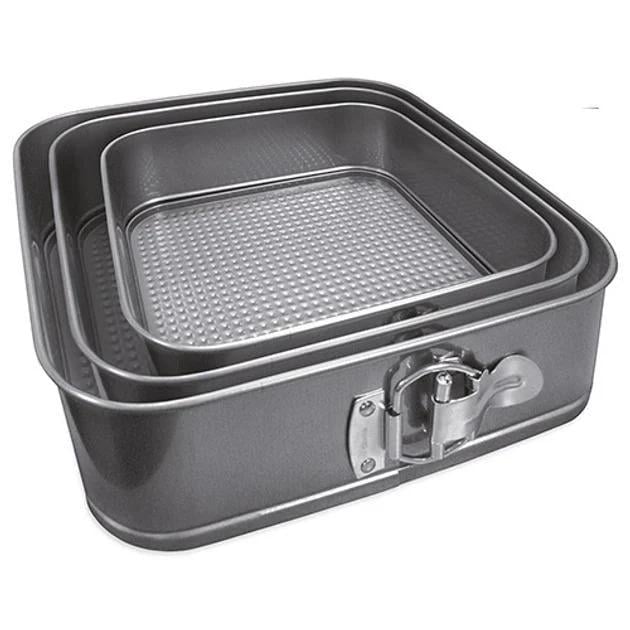 Набір для випічки Stenson роз'ємних квадратних форм 3 пр. (0760)