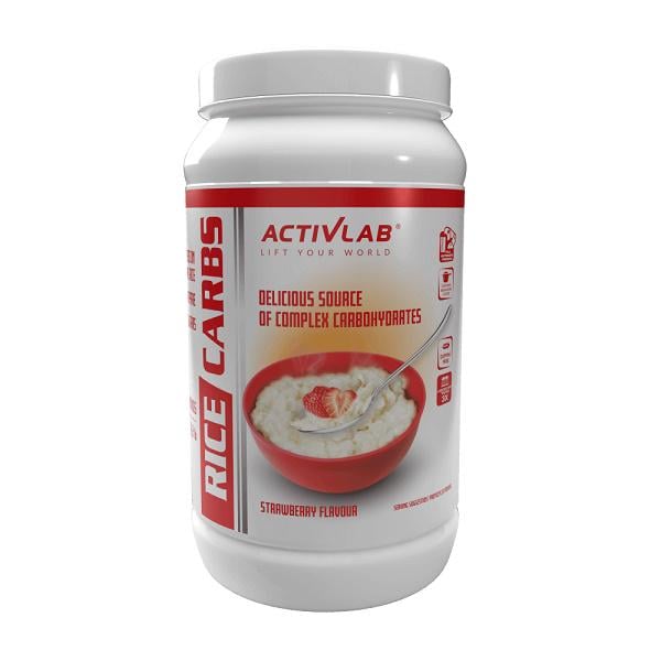 Заменитель питания Activlab Rice Carbs 1000 г 33 порции Strawberry