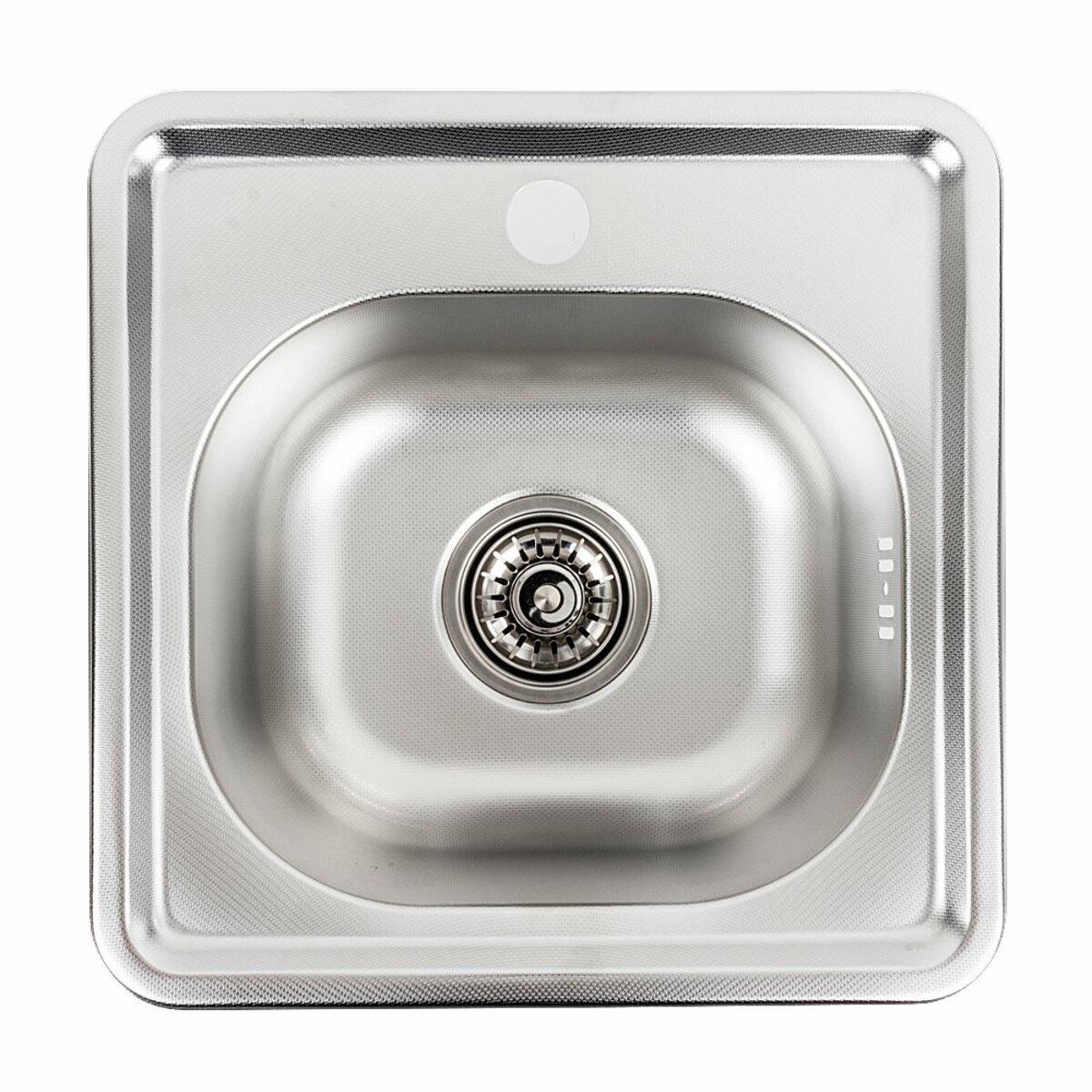 Мойка для кухни Platinum 3838 из нержавеющей стали (PLTM-SP000000214)
