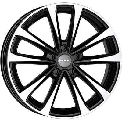 Диски на авто Mak Main R16 W6.5 PCD5x112 ET50 DIA57.1 Black mirror