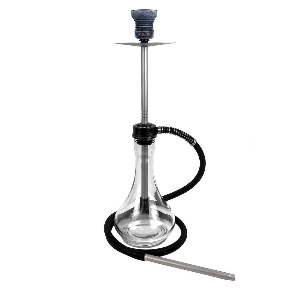 Кальян GORILLA 2.0 Black Drop Clear