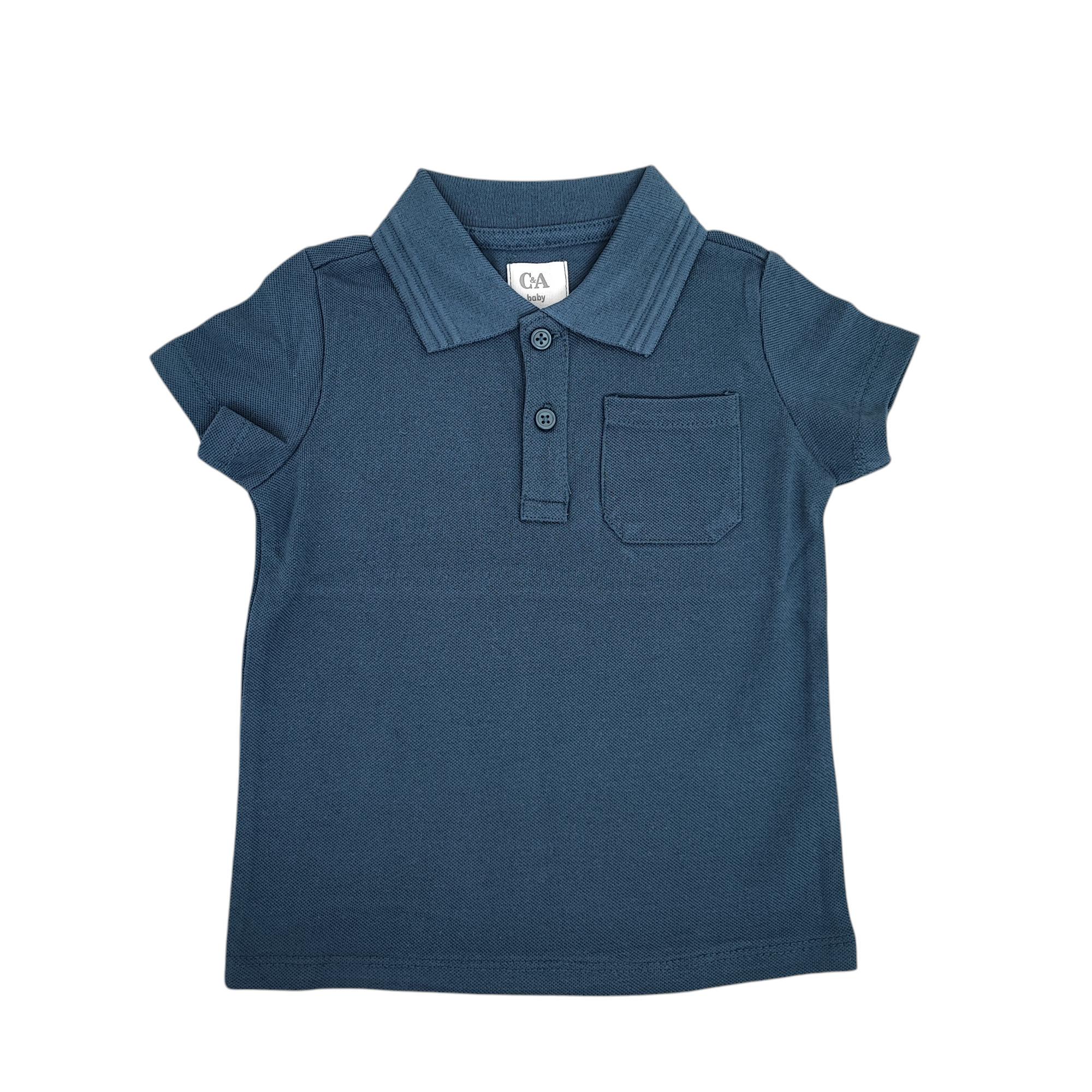 Поло для хлопчика C&A 86 см Синій (250122040A)