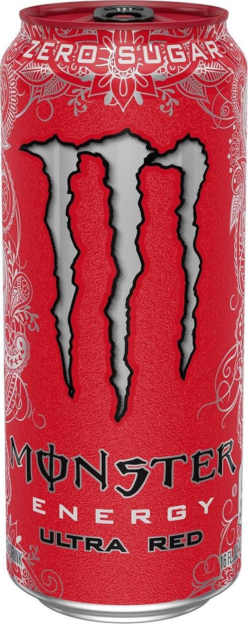 Енергетичний напій Monster Energy Ultra Red Zero Sugar 473 мл (2920881321) Енергетичний напій Monster Energy Ultra Red Zero Sugar 473 мл (2920881321)