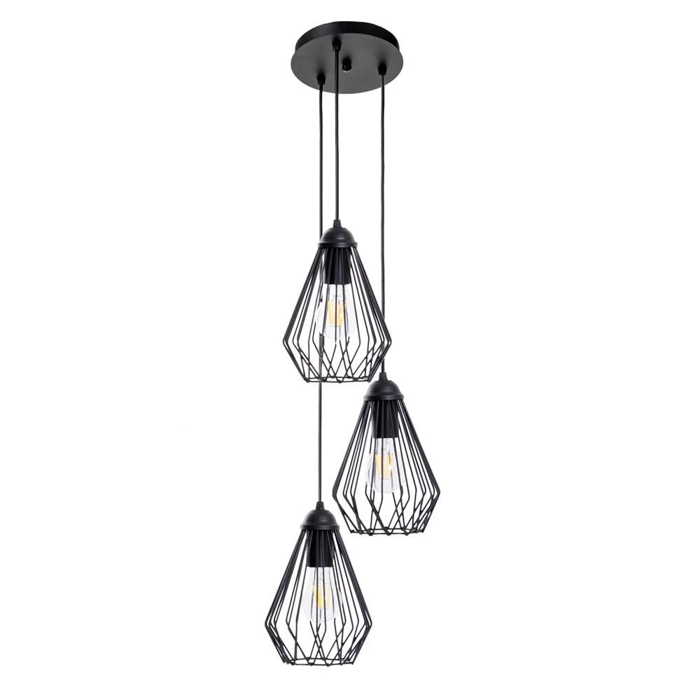 Люстра підвісна Atmolight Dribble CD210-3 Black