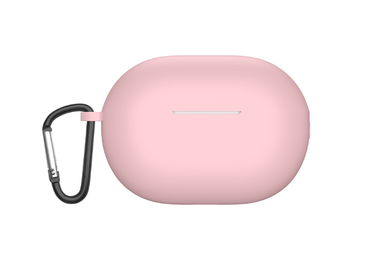 Чохол-накладка DK Silicone Candy Friendly з карабіном для Huawei FreeBuds Pro 2 Pink - фото 1