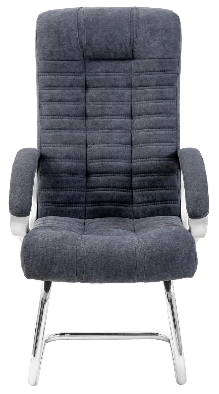 Кресло офисное компьютерное Atlant Rosto 97 Хром CF Серый - фото 2