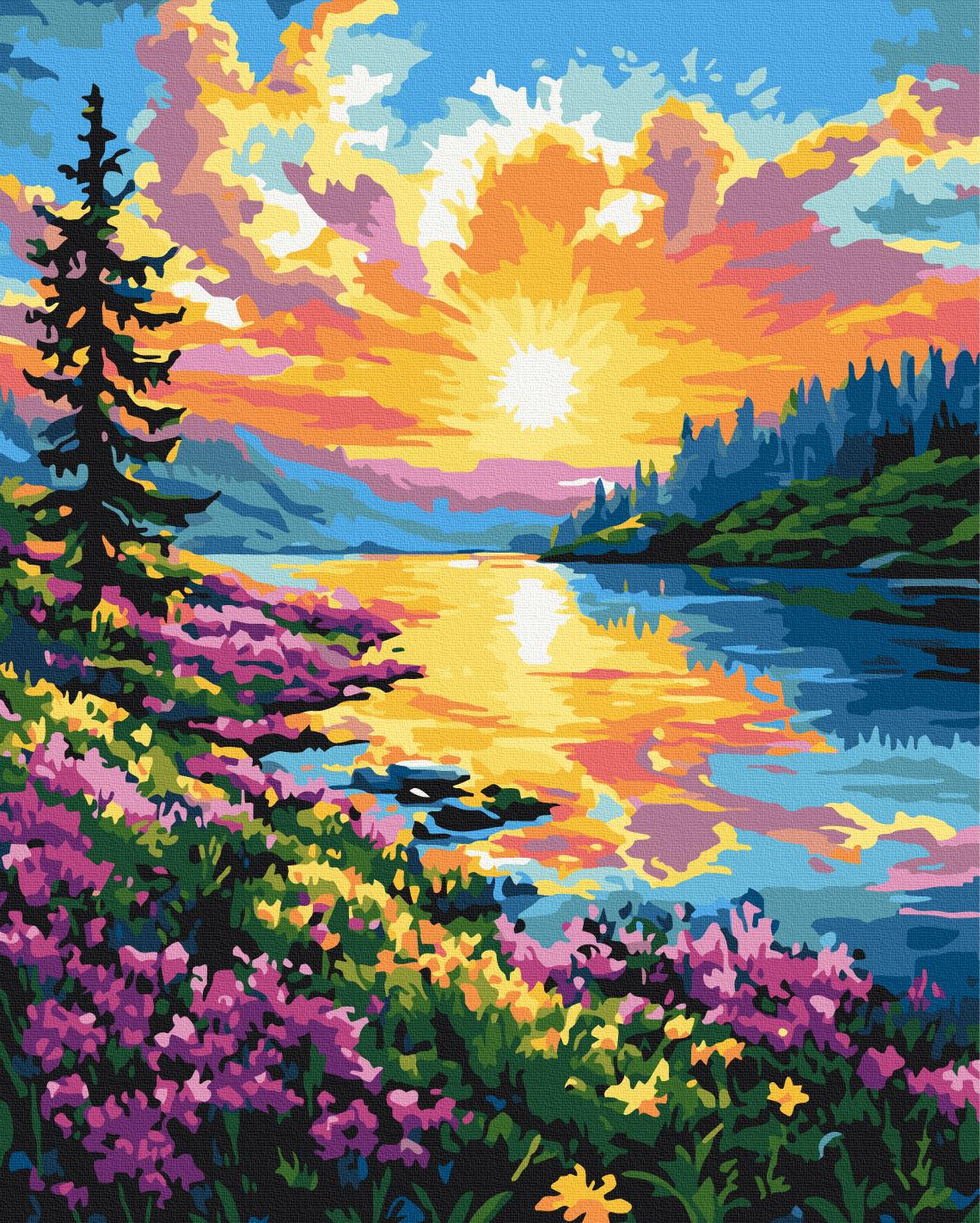 Картина по номерам Brushme Весенние краски 40x50 см (BS54233) Картина по номерам Brushme Весенние краски 40x50 см (BS54233)