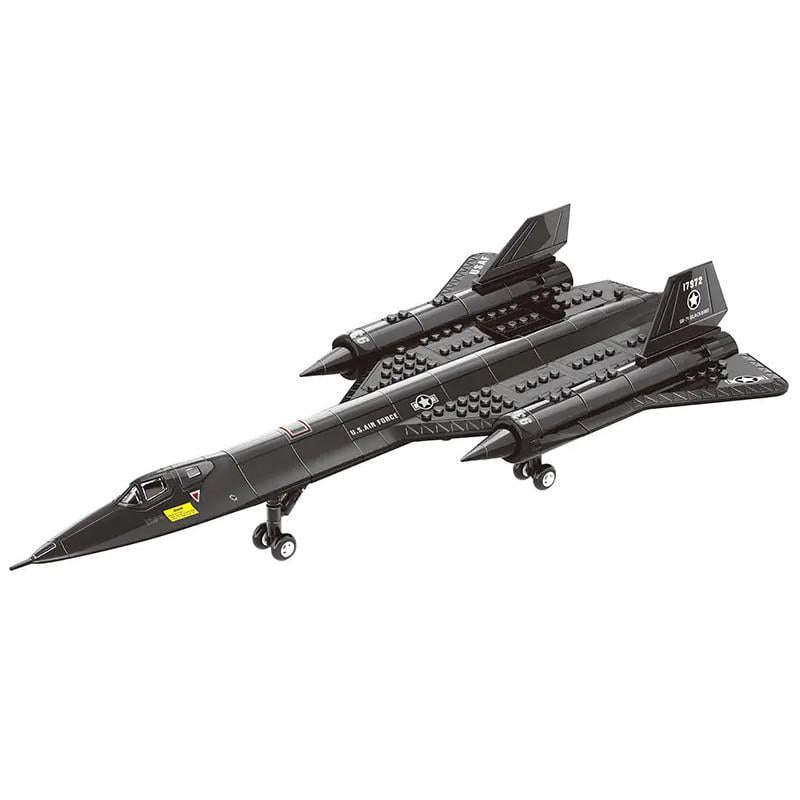 Конструктор Wange SR-71 Blackbird Літак розвідник 183 дет. Чорний (4005)