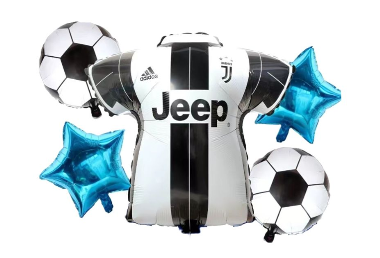 Набор воздушных шаров фольгированных Juventus 5 шт. (2990287097)