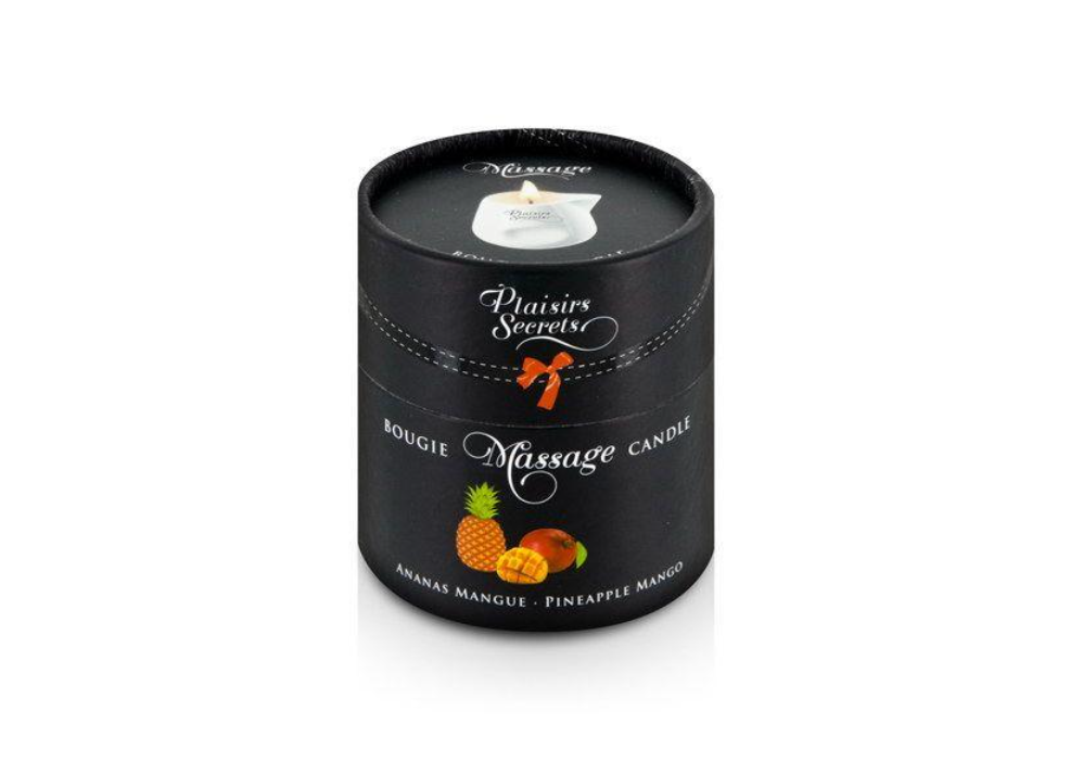 Массажная свеча Plaisirs Secrets Pineapple Mango 80 мл (SO1852)