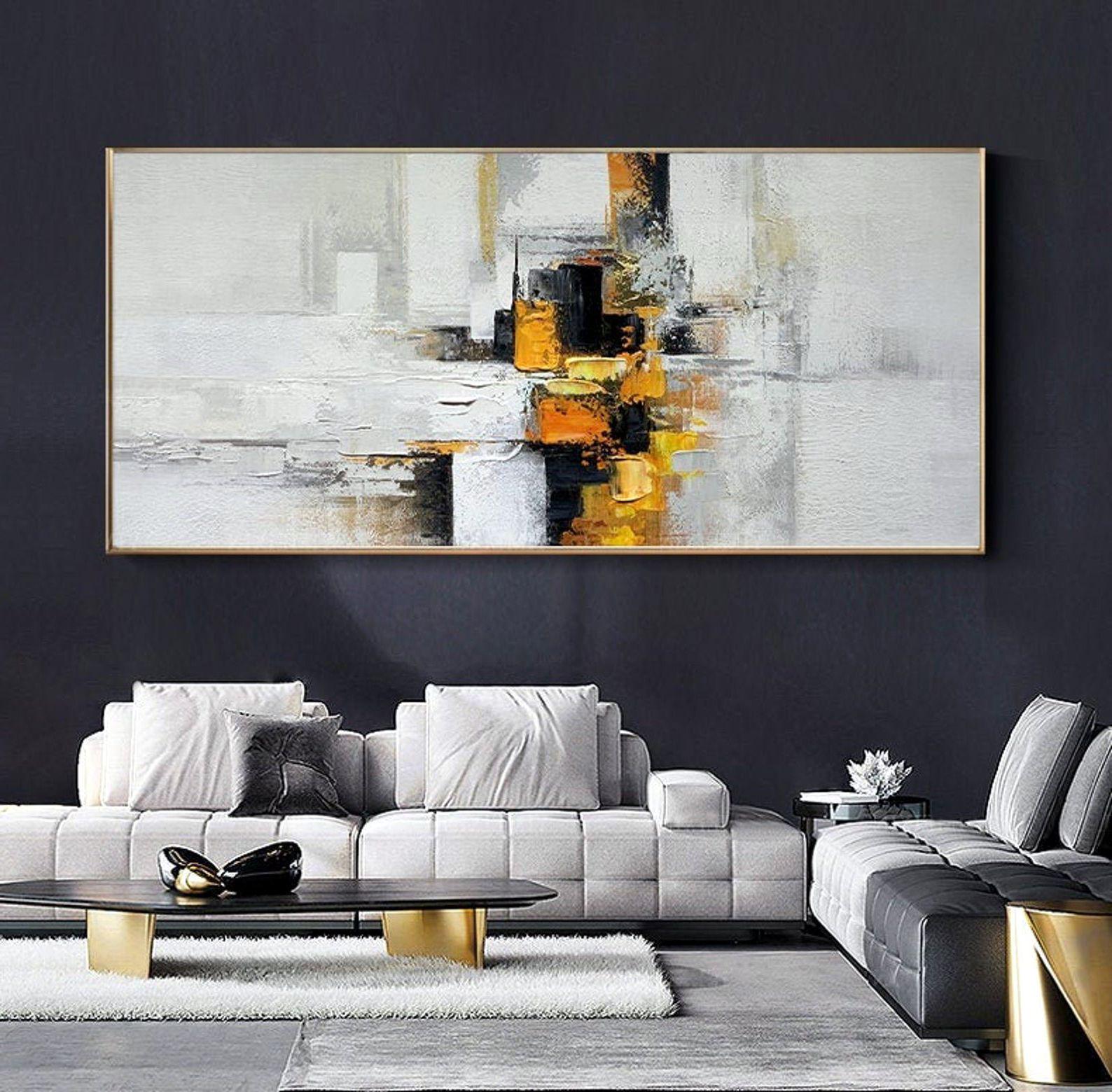 Картина на холсте ArtSale Абстракция 50х100 см abst0218