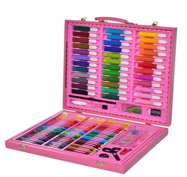 Набор для творчества HOME MK 2455-2 карандаши/краски