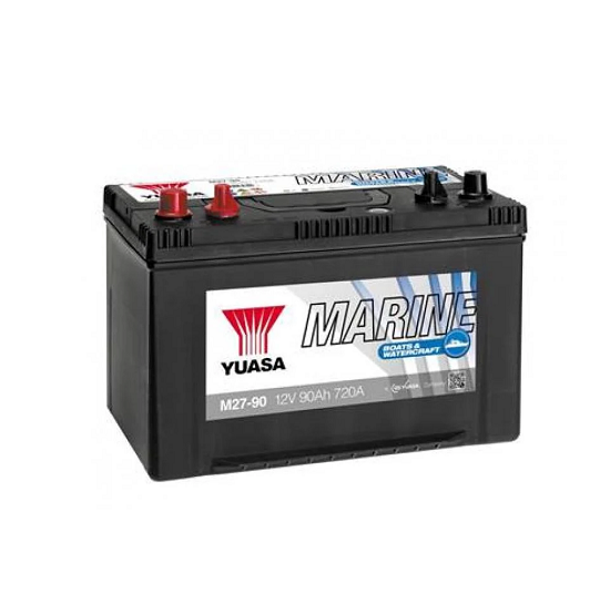 Аккумулятор YuasaBatteryEuropeGmb Морской аккумулятор M27-90S/1 90Ah 12V