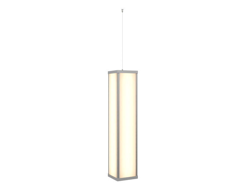 Светильник светодиодный подвесной вертикальный LEDUA N110-2000 160W 360° 3500К Серый (10864)
