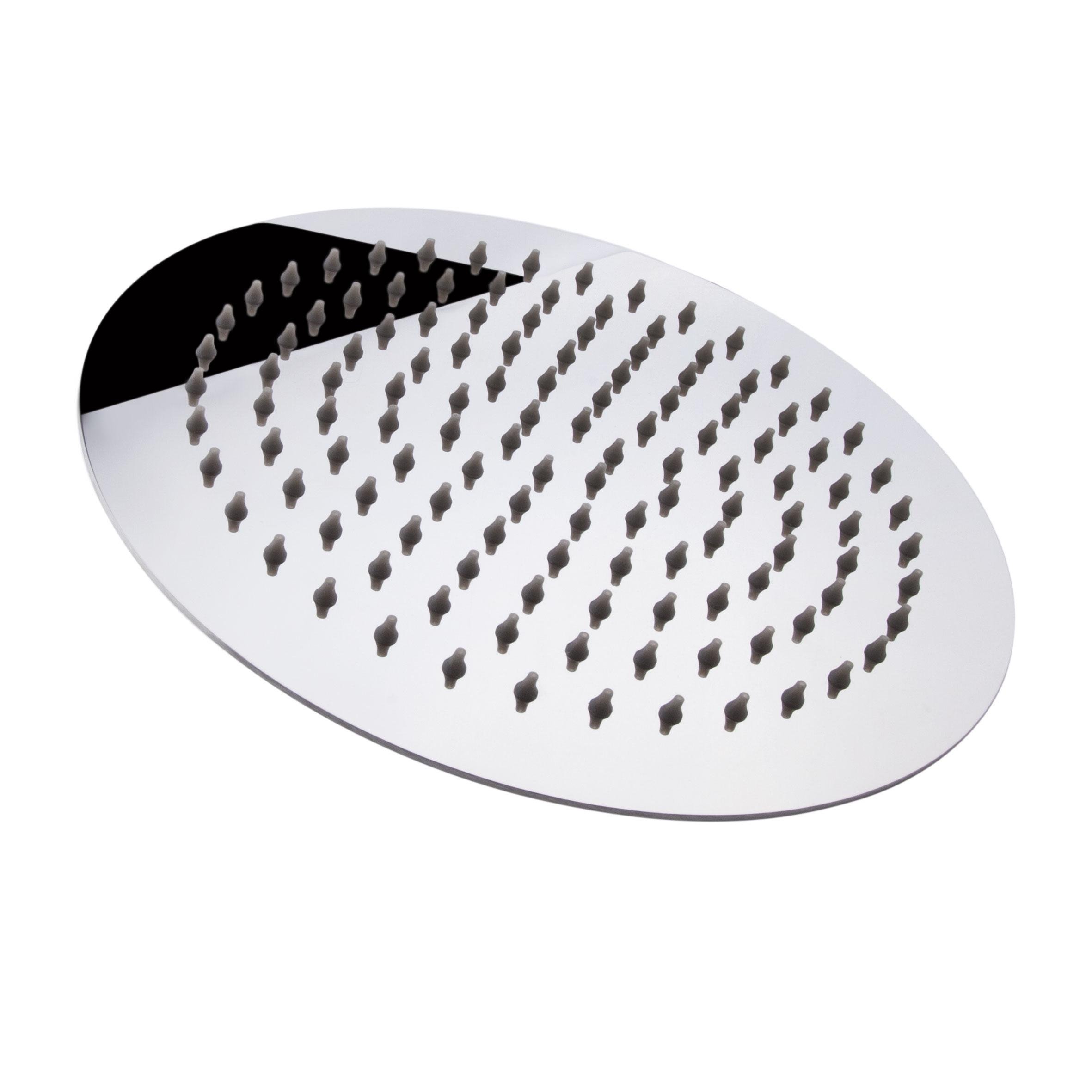 Лійка для верхнього душу Kroner Edelstahl Klassisch CV022952 300 мм Хром (134723)