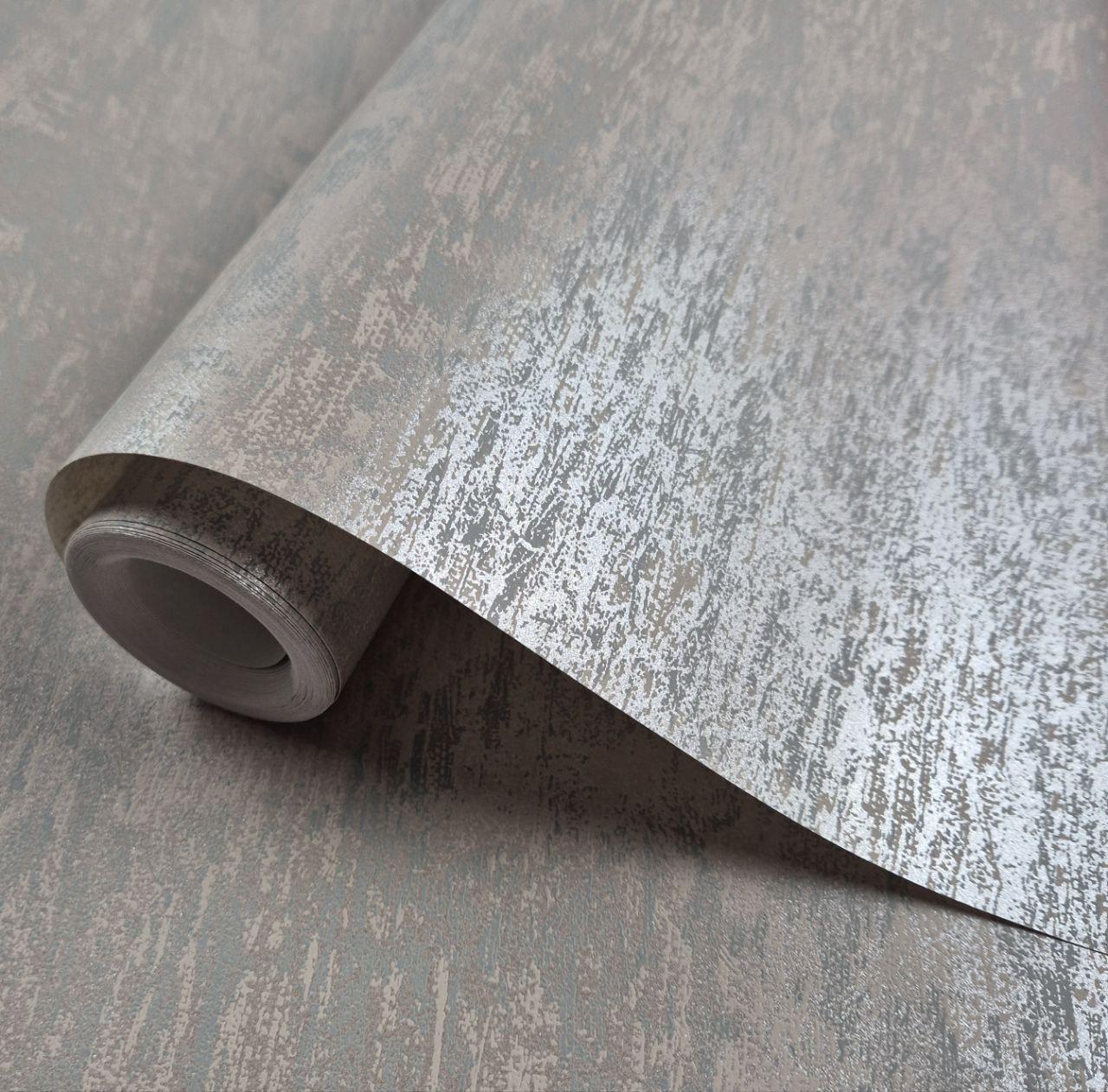 Шпалери вінілові на флізеліні для спальні/вітальні Marburg 55737 0,53х10,05 м Бежево-пудровий (	2785922035)