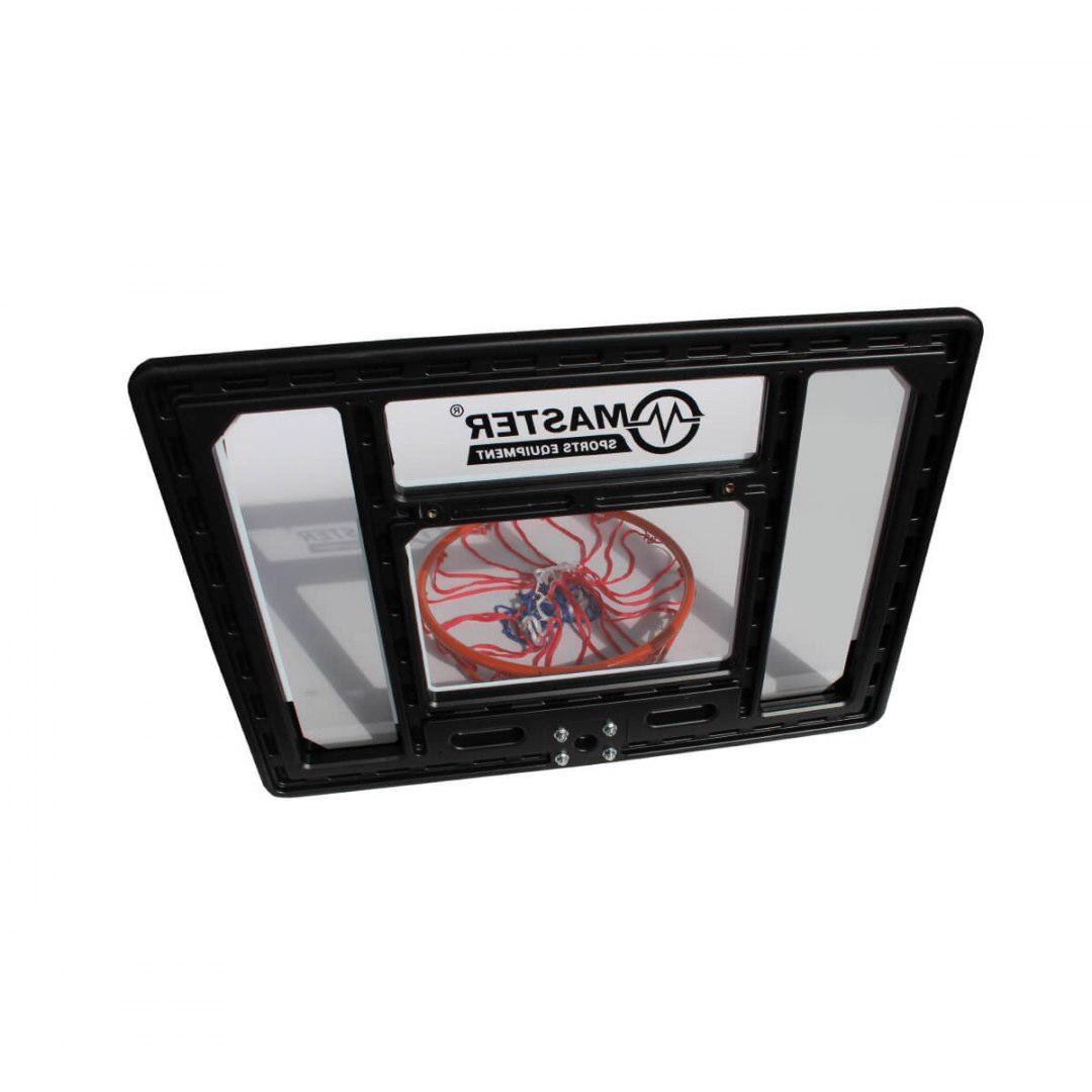 Щит баскетбольний Master MASSPSB-37 80х58 см Чоро-білий (424743) - фото 3 Щит баскетбольний Master MASSPSB-37 80х58 см Чоро-білий (424743) - фото 3