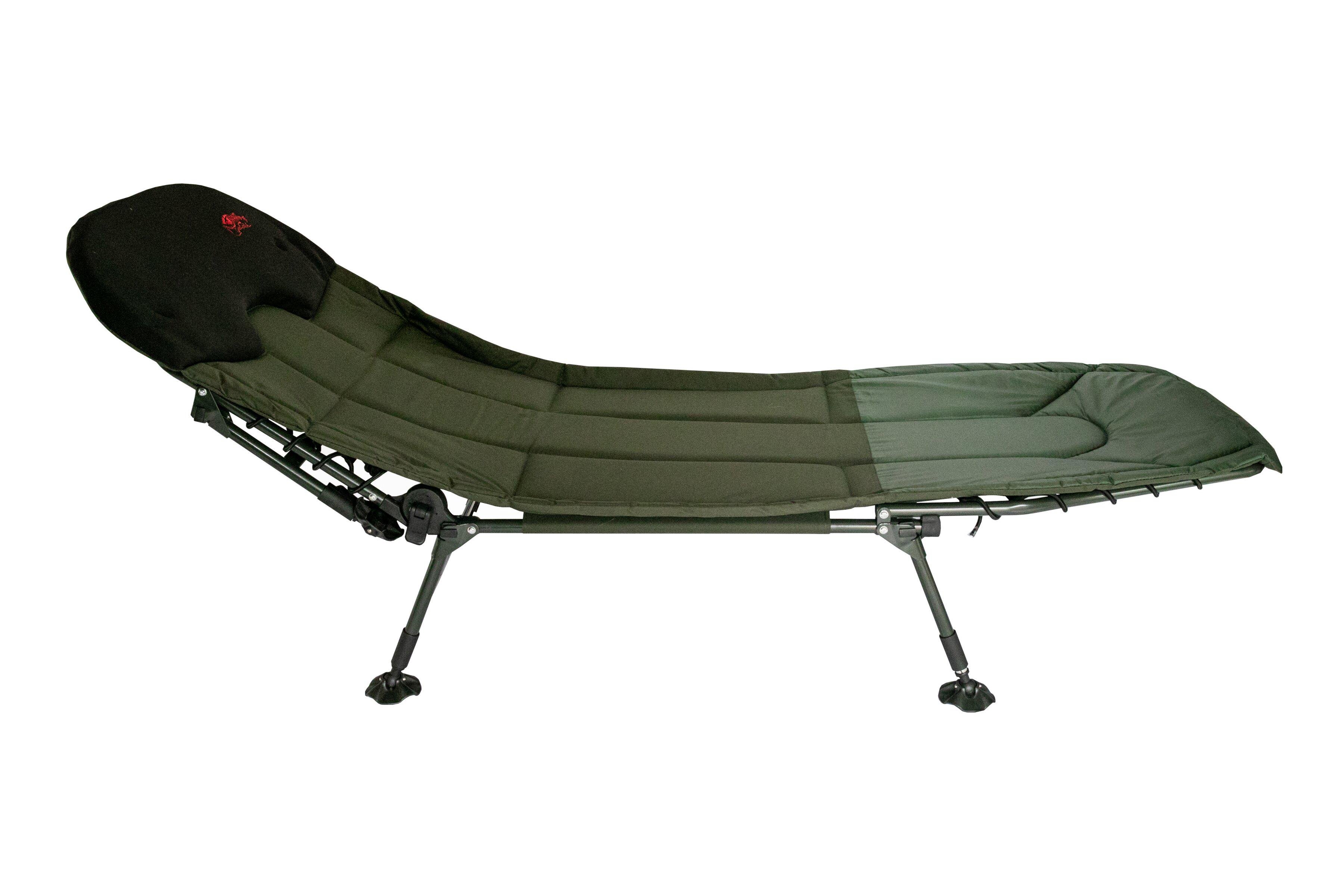 Раскладушка Tramp Carp King Зелено-черная (TRF-028)