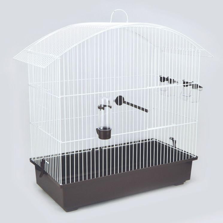 Клітка для птахів Омега покриття фарба 62x66x31,5 см Коричневий (A-014659) Клітка для птахів Омега покриття фарба 62x66x31,5 см Коричневий (A-014659)