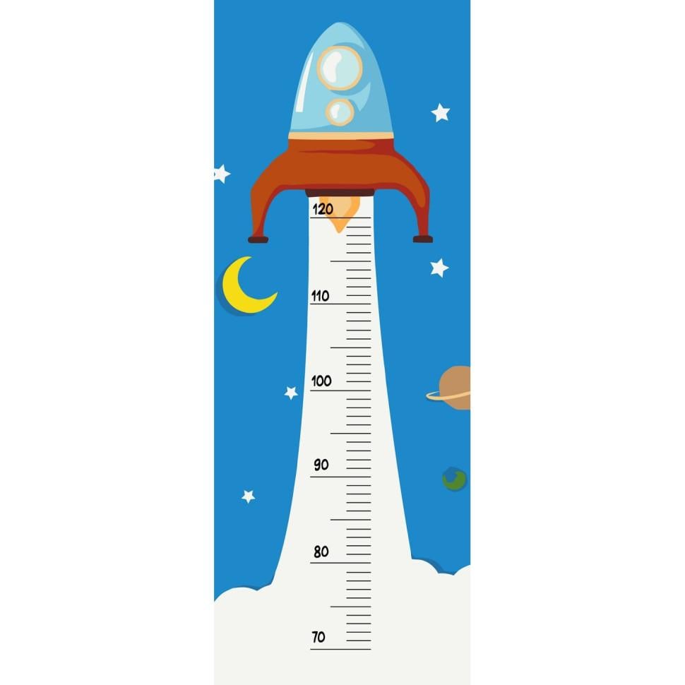 Картина по номерам ART CRAFT Космическая ракета 30x80 см Разноцветный (PM-194-K-1317)