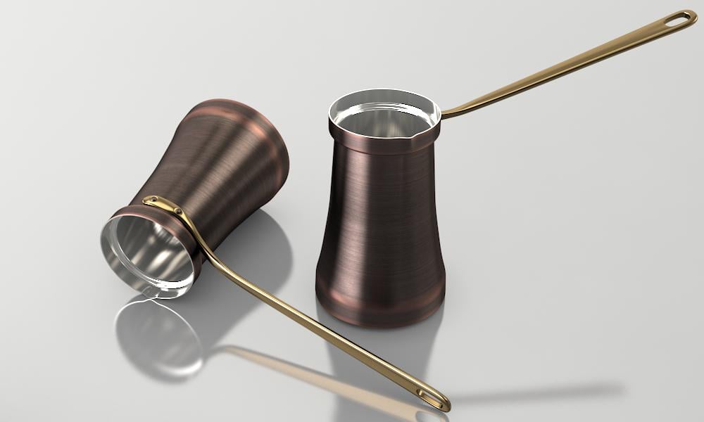 Турка-джезва ZH Патина 120 мл (z120p) - фото 2