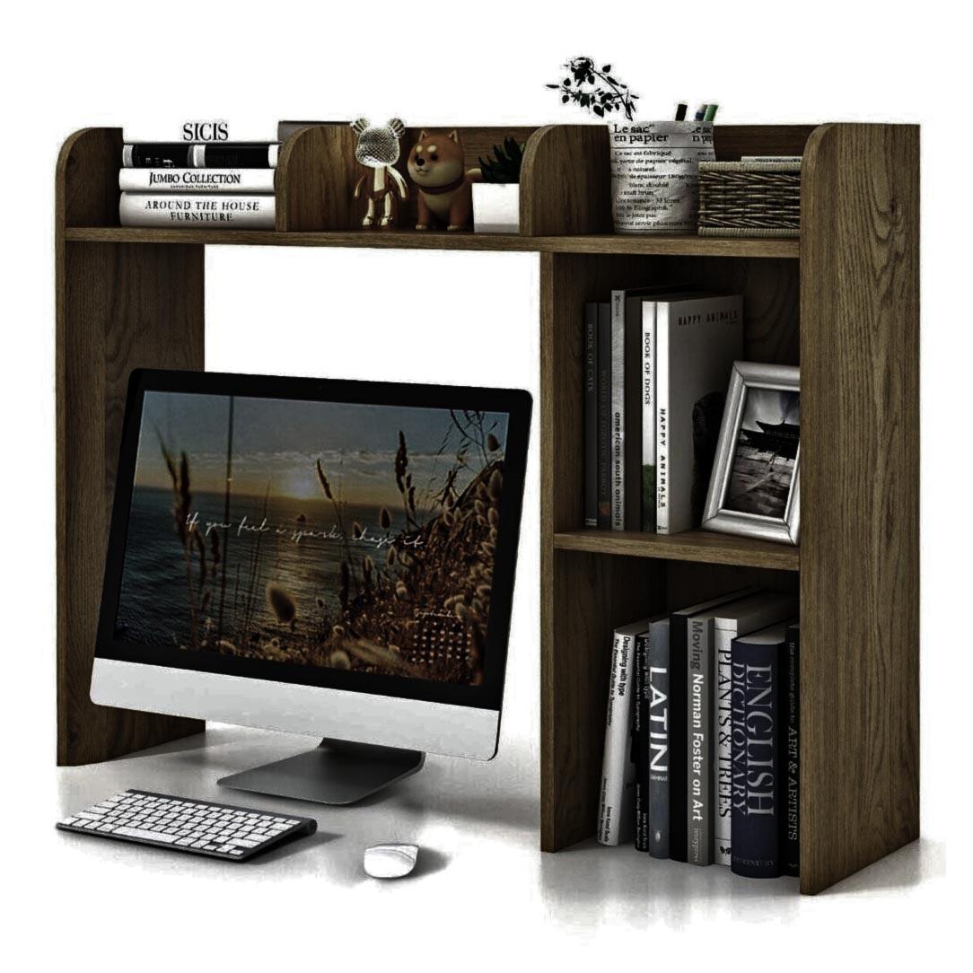 Полка-надстройка настольная из дерева Мирелин палисандр (АКД-005502)