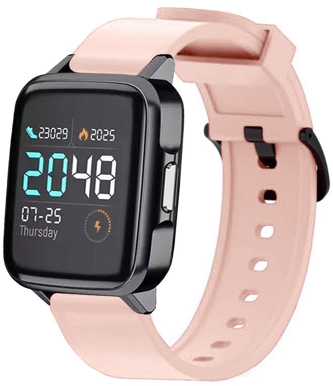 Ремешок силиконовый Like для Haylou Smart Watch 2 LS02 Powder (27928) - фото 1 Ремешок силиконовый Like для Haylou Smart Watch 2 LS02 Powder (27928) - фото 1