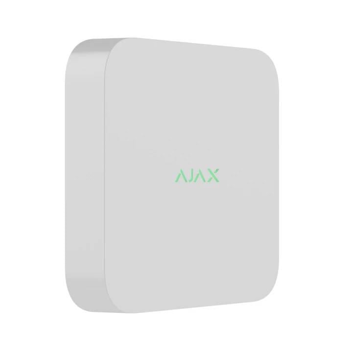 Відеореєстратор мережевий Ajax NVR DC 8ch до 4К ONVIF/RTSP H.265/H.264 до 16Тб White (41701)