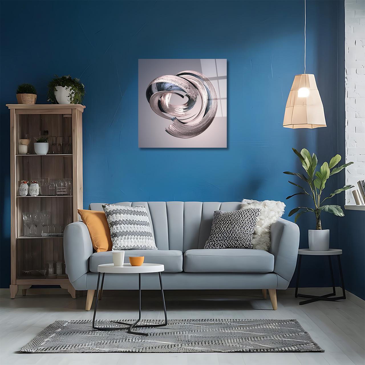 Картина на стекле NovellaPrint Танец металла 90х90 см (502.3) - фото 5