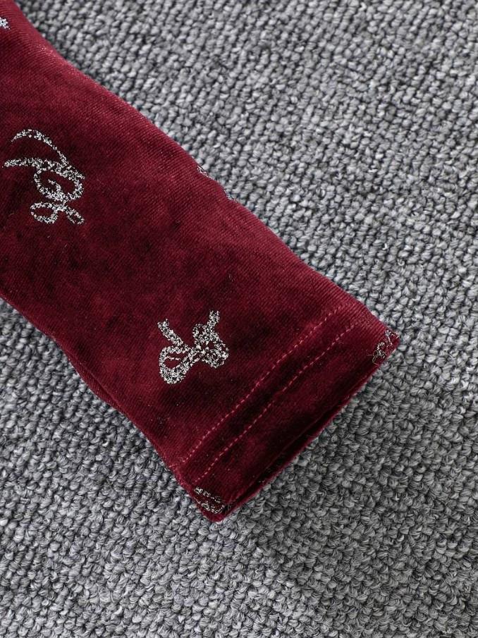 Платье детское бархатное с белым мехом Рождественская принцесса на 6 лет 116 см (2817244100) - фото 4 Платье детское бархатное с белым мехом Рождественская принцесса на 6 лет 116 см (2817244100) - фото 4