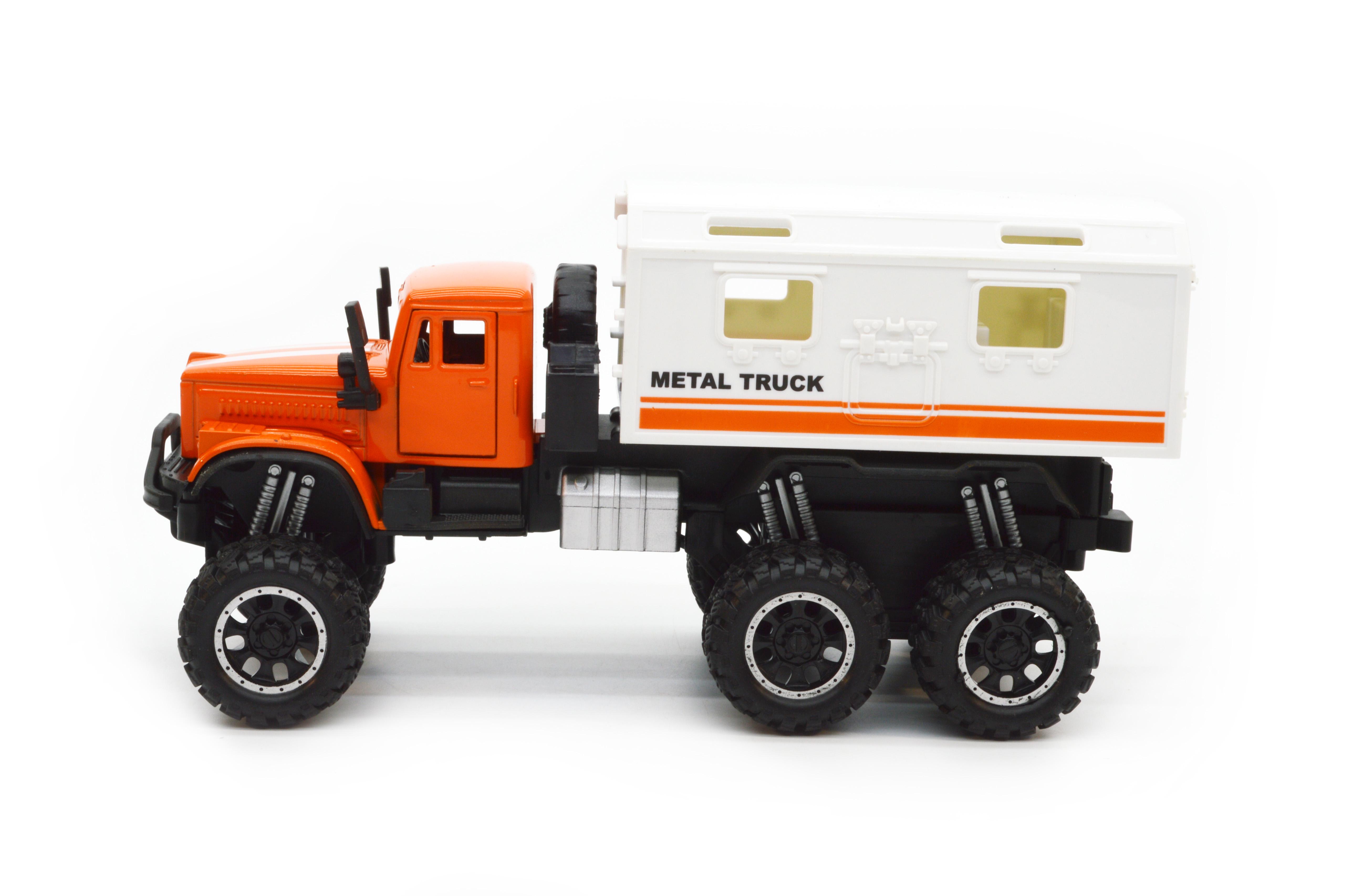 Машина металлическая КрАЗ 2217-5 инерция звук свет - фото 3