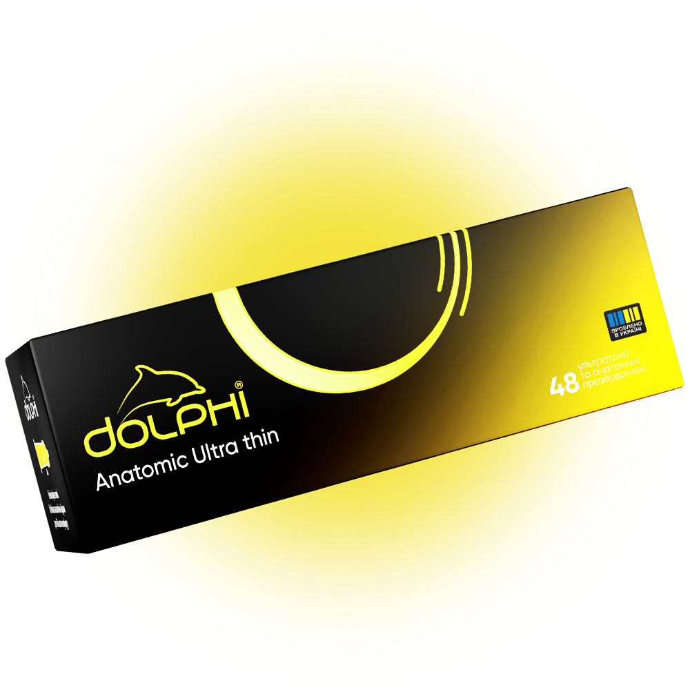 Презервативы Dolphi Anatomic Ultra Thin ультратонкие анатомические 48 шт. (000006584)