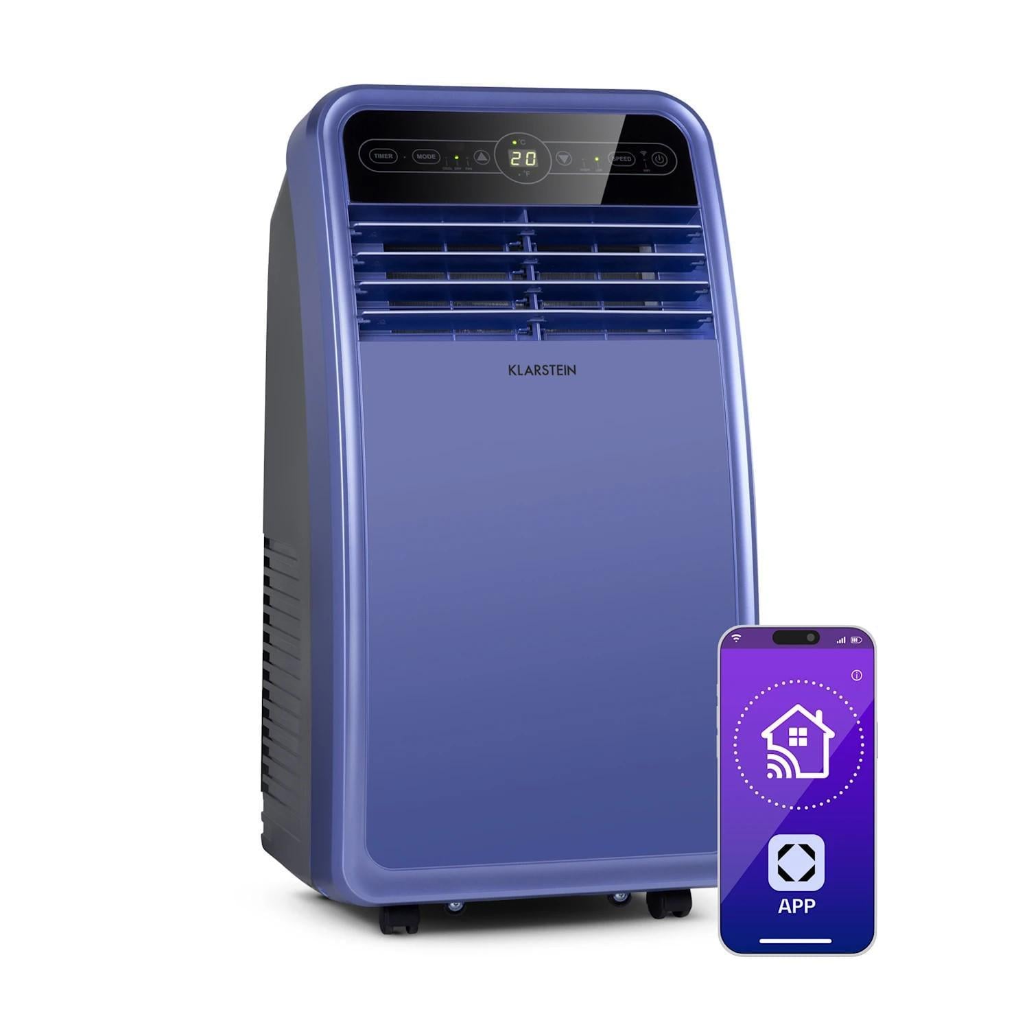 Кондиционер мобильный Klarstein Metrobreeze Smart 7000 BTU Синий (10035799)