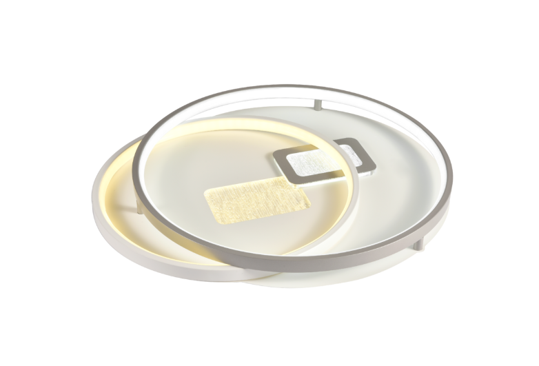 Люстра светодиодная пристельная Valeso 122 Вт 50 см Белый (2H-002) Люстра светодиодная пристельная Valeso 122 Вт 50 см Белый (2H-002)