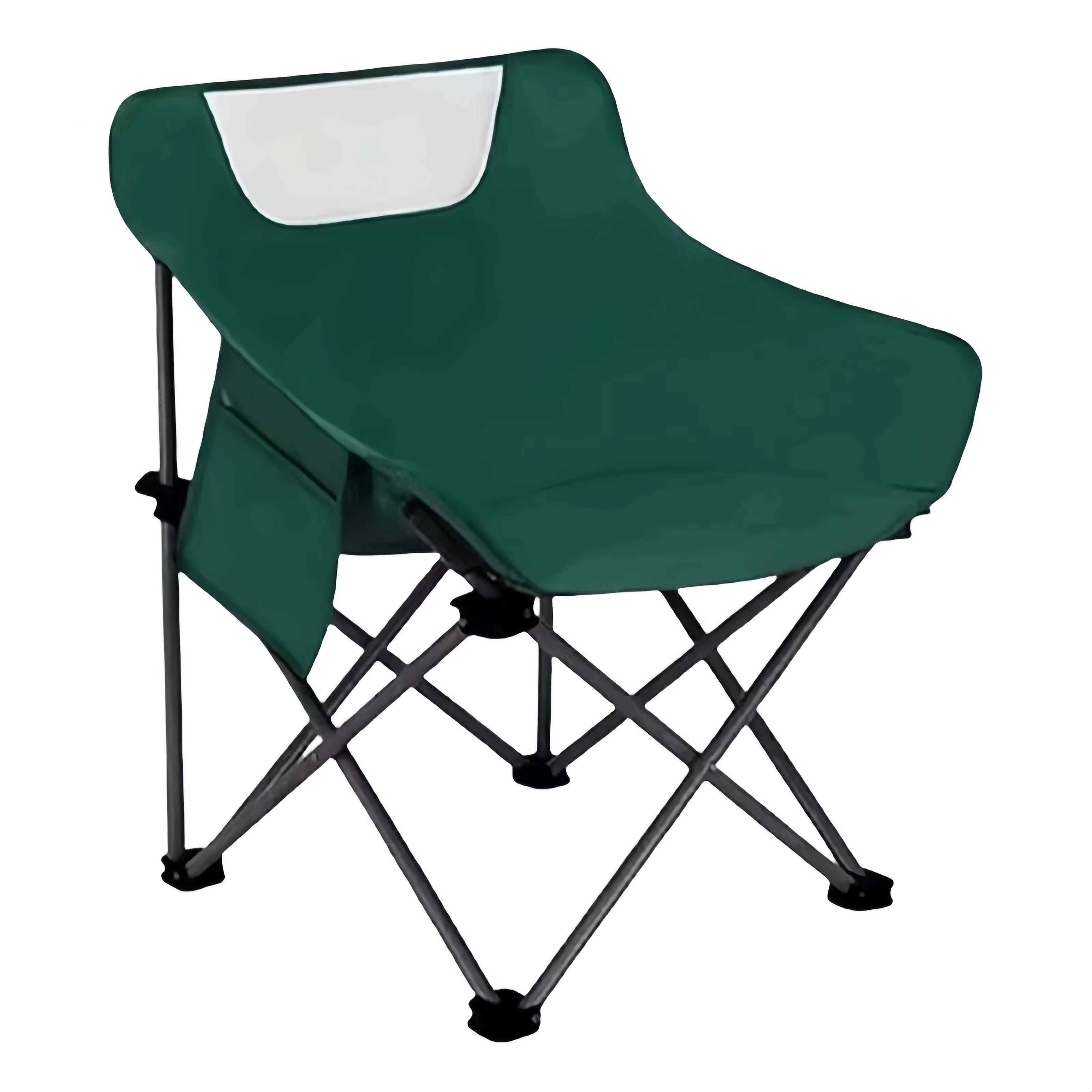 Стул туристический EC-1214 складной со спинкой 46х46х66 см Green (784780673)