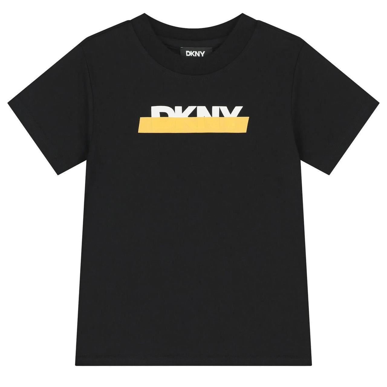 Футболка DKNY 62434 146 см р. 12 Чорний (2854435311)