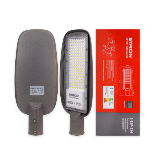 Фонарь уличный консольный ETRON Street Professional 100W IP65 (25498805) - фото 3 Фонарь уличный консольный ETRON Street Professional 100W IP65 (25498805) - фото 3