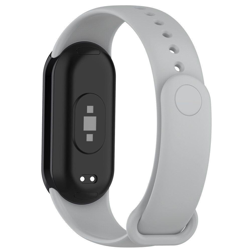 Браслет силиконовый Mi Band 8/9 Grey (000566417)