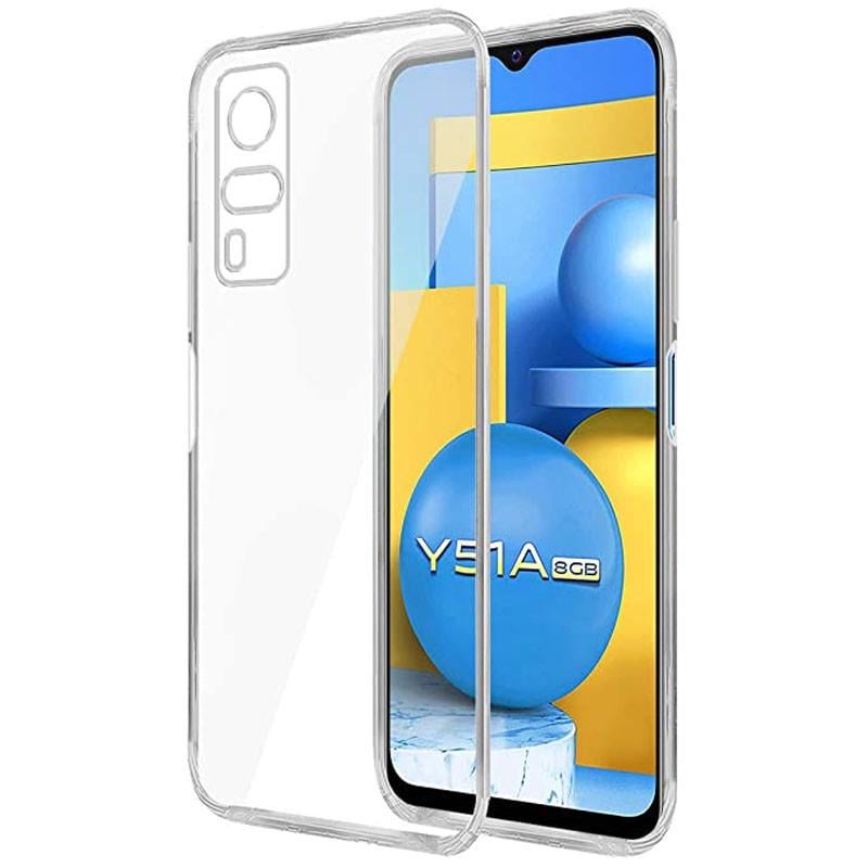 Противоударный TPU чехол Epic Transparent 1,5mm Full Camera для Vivo Y51a Бесцветный