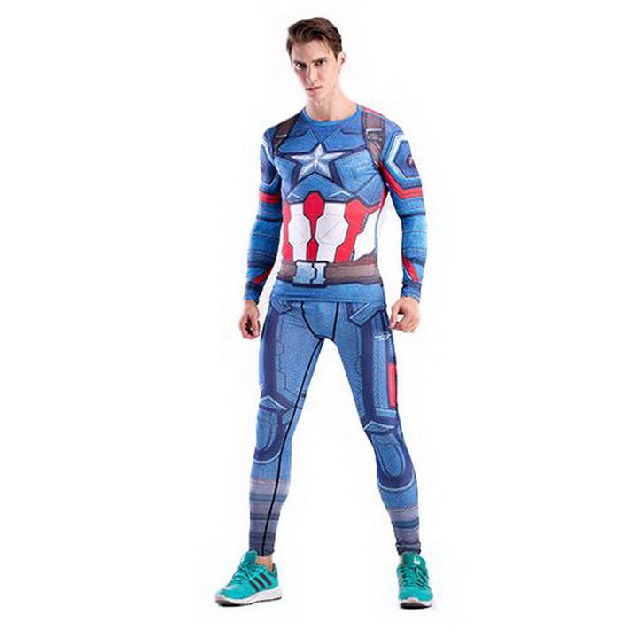 Комплект термобілизни Captain America Cody Lundin Marvel 170-175 см (3191) - фото 4