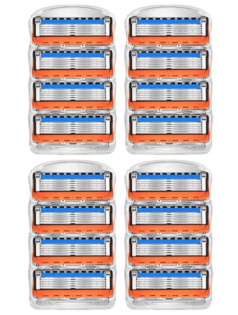 Картриджи для бритья совместимые с Fusion5 16 шт. Картриджи для бритья совместимые с Fusion5 16 шт.