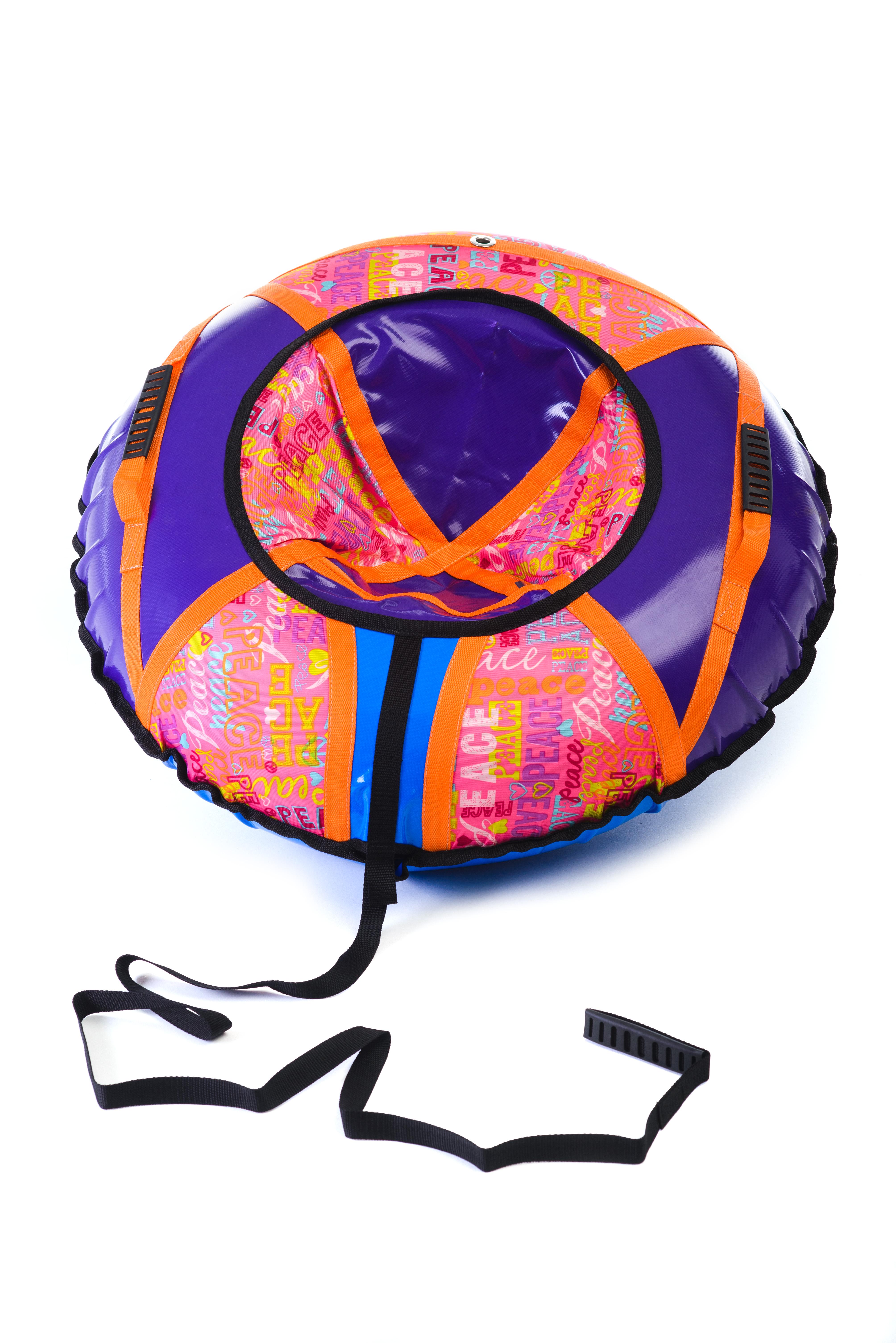 Надувные санки-ватрушка Kospa 80 см Написи (965)