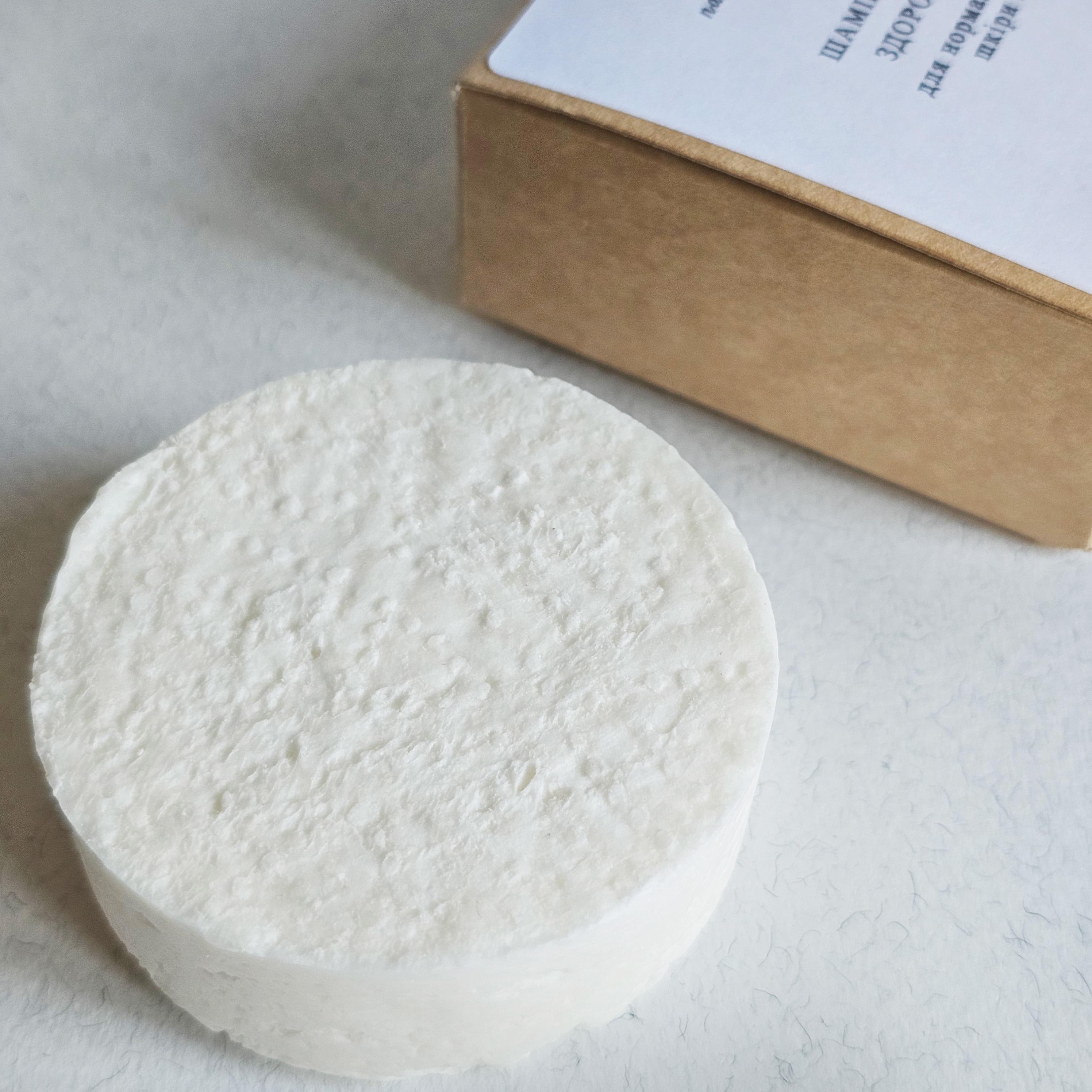 Шампунь твердый для волос Здоровые локоны с шелком 65 г (27785893) - фото 4