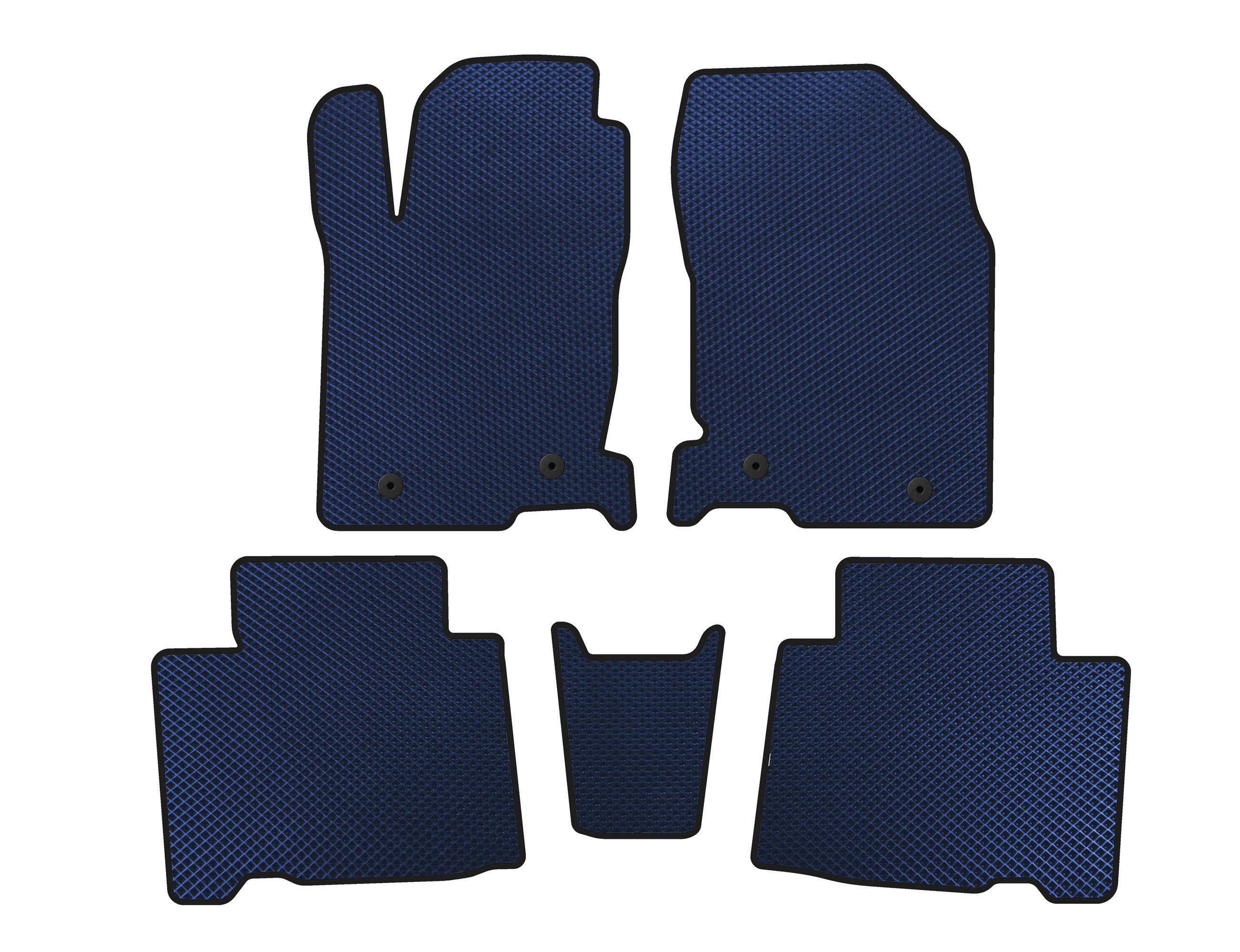 Коврики EVA Digital Designs для Lexus NX 2014-2021 гг. Синий (140290)