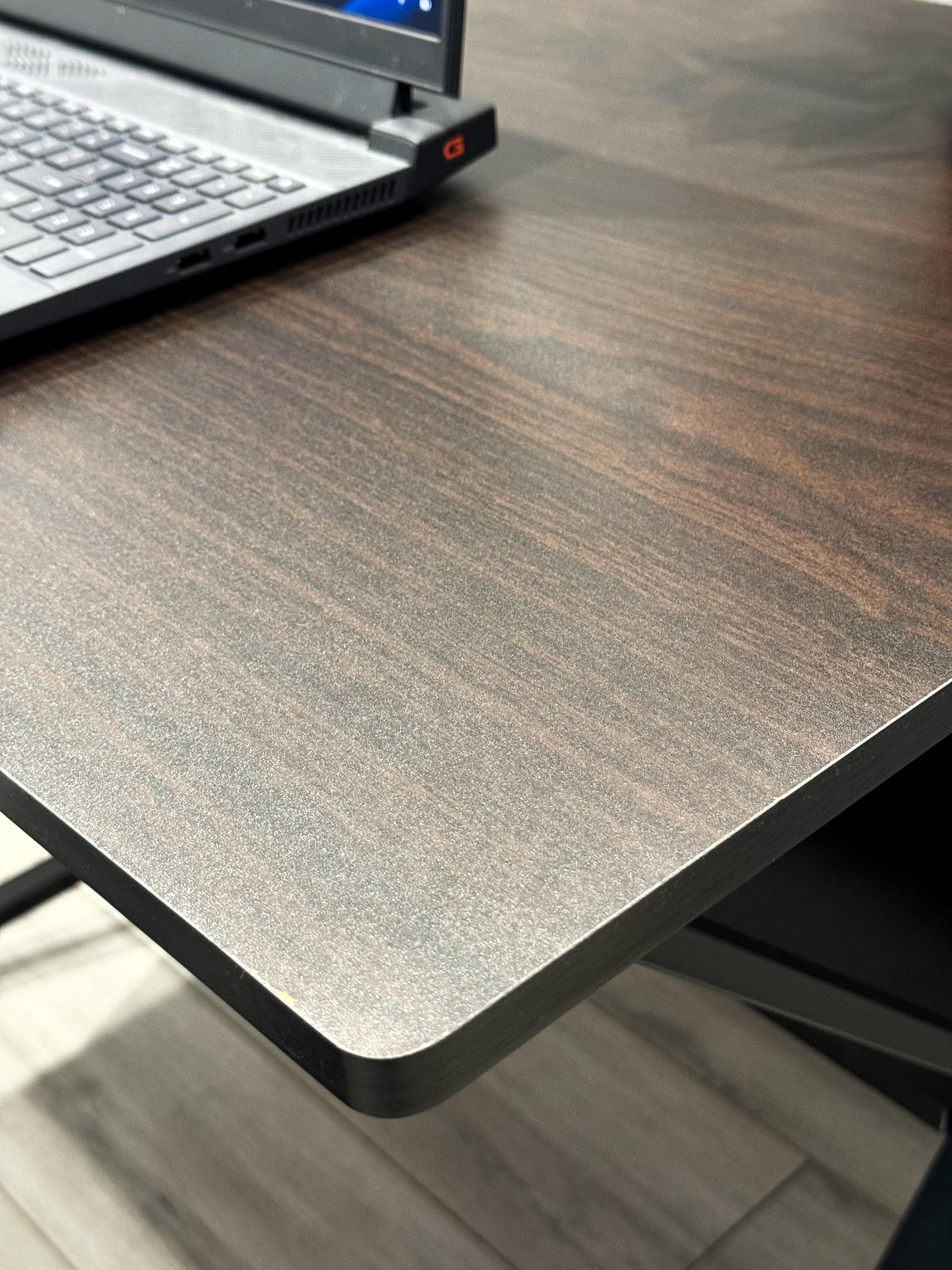 Комп'ютерний стіл з полицею Drom 100x60 см Чорний - фото 3 Комп'ютерний стіл з полицею Drom 100x60 см Чорний - фото 3