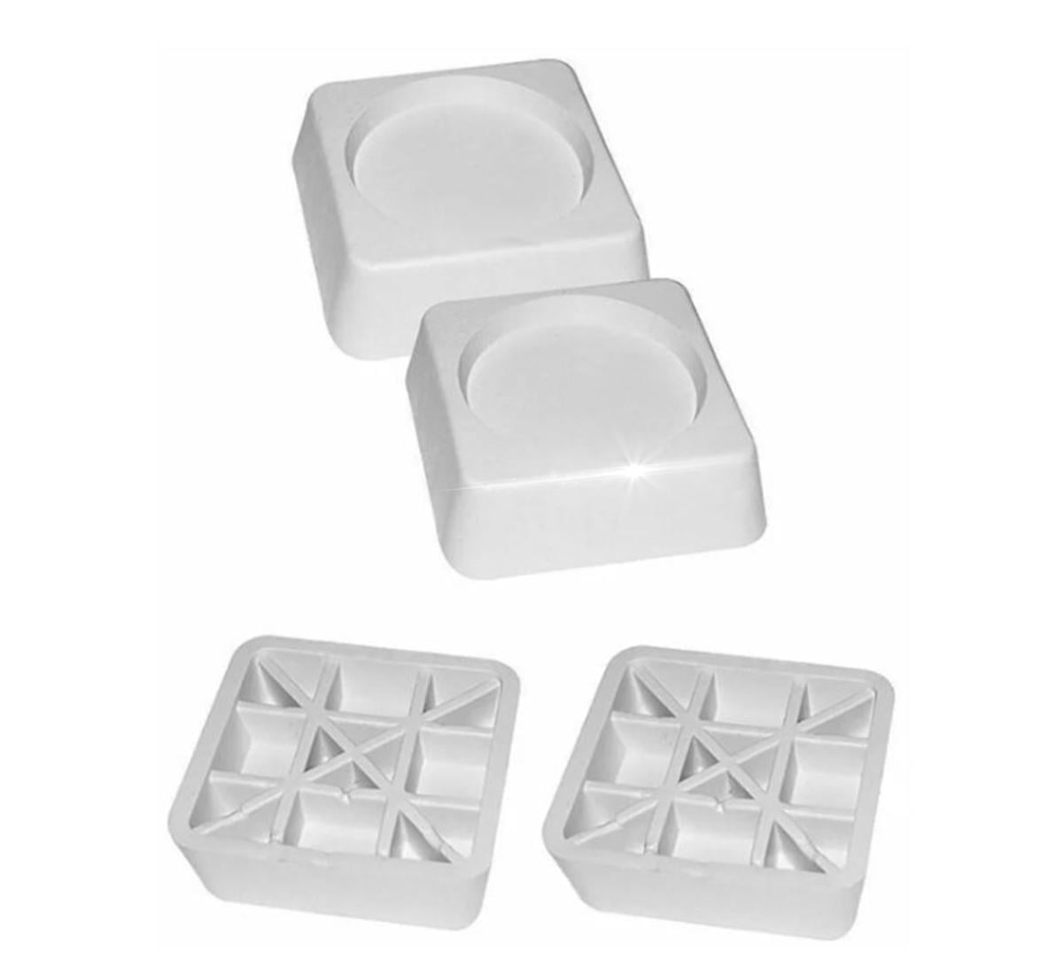 Подставки для стиральной машинки MooMoo ножки антивибрационные для техники квадратные 4 шт. White (379875877) Подставки для стиральной машинки MooMoo ножки антивибрационные для техники квадратные 4 шт. White (379875877)